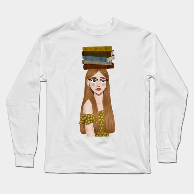 Wildflower Long Sleeve T-Shirt by annyamarttinen